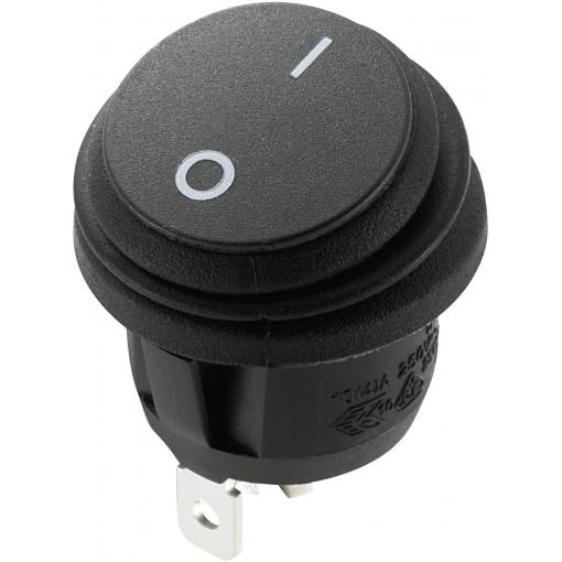 TRU COMPONENTS 1588073 kolébkový spínač TC-R13-112A8-02 250 V/AC 10 A 1x vyp/zap s aretací 1 ks