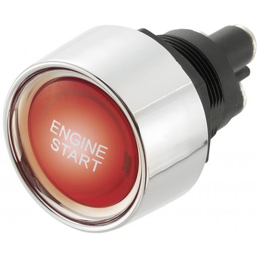 TRU COMPONENTS TC-A2-23B-07 1588076 tlačítko do auta, 1x vyp/(zap), 24 V/DC, 25 A