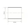 LUKAS-ERZETT SBZY 04530 ZK 36 A240204530036 brusná dutinka Zrnitost 36 (Ø x d) 45 mm x 30 mm 50 ks