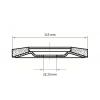 LUKAS-ERZETT A27471150401465 lamelový kotouč Průměr 115 mm Zrnitost=40 10 ks