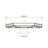 LUKAS-ERZETT A27181250361406 lamelový kotouč Průměr 125 mm Zrnitost=36 10 ks