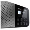 Sharp DR-P520 (GY) DR-P520 outdoorové rádio, FM, DAB, Bluetooth, s USB nabíječkou, na dotek výrazná tlačítka, černá
