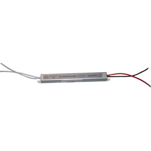 LED driver S-24-12, 12 V DC / 24 W, IP20, ultra slim