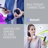 Panasonic sluchátka otevřená (On Ear) Bluetooth® bílá