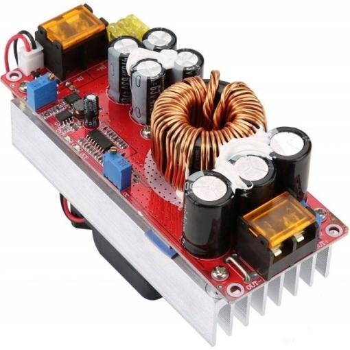 Step-up měnič DC-DC 10-60V/12-90V, 1500W, CV/CC nabíječ h_m399d