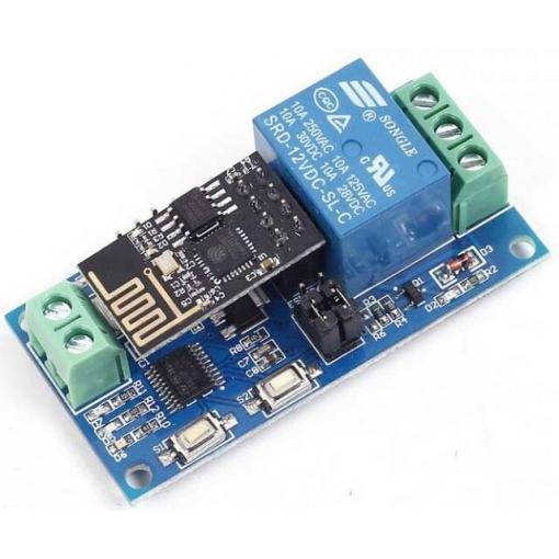 Modul relé ESP8266 s WiFi modulem ESP-01, napájení 12 V