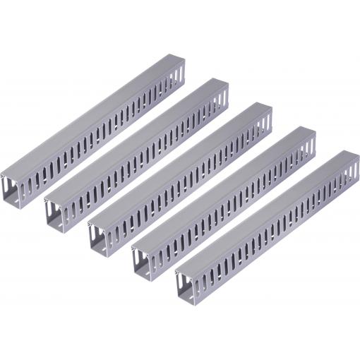 Sygonix SY-6801164 vodicí lišta (d x š x v) 2000 x 40 x 60 mm 5 ks šedá