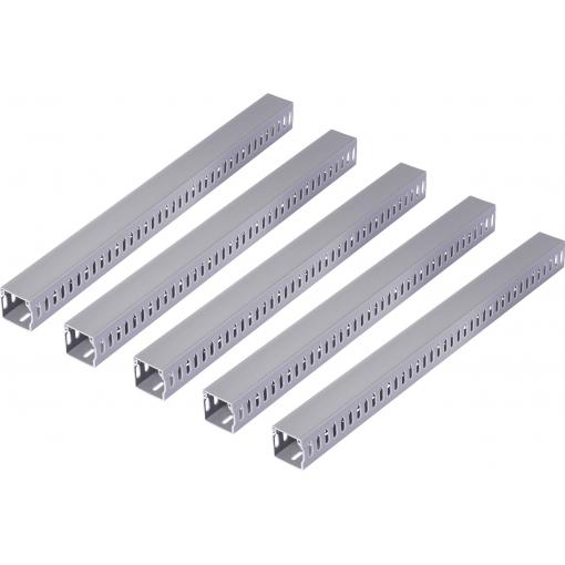 Sygonix SY-6801168 vodicí lišta (d x š x v) 2000 x 60 x 60 mm 5 ks šedá