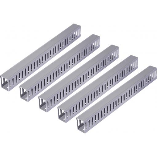 Sygonix SY-6801160 vodicí lišta (d x š x v) 2000 x 25 x 40 mm 5 ks šedá