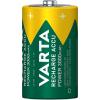 Nabíjecí baterie Varta R20 (D), 3000 mAh, NiMH, balení 2 ks