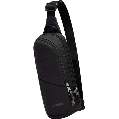 Pacsafe Vibe 150 sling taška přes rameno, 2.5 l, (š x v x h) 16 x 33 x 6 cm, černá, 60161130