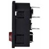 TRU COMPONENTS TC-13599520 IEC zástrčka C13/C14 zástrčka, vestavná rovná Počet kontaktů: 3 10 A černá 1 ks