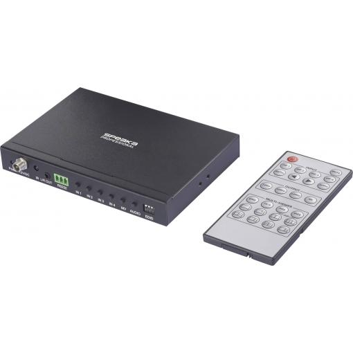 SpeaKa Professional SP-HDS-QMV200 4 porty HDMI quad rozbočovač s funkcí obraz v obraze 3480 x 2160 Pixel