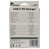 Inter-Tech PD-2065 USB nabíječka, USB Power Delivery (USB-PD) , Rychlonabíječka, USB-C® zástrčka, 65 W, Power Delivery 3.0, černá