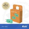 club3D CAC-3024 USB nabíječka, USB-C® zástrčka, 30 W, Power Delivery 3.0, zelená