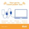 club3D CAC-3021 USB nabíječka, USB-C® zástrčka, 30 W, Power Delivery 3.0, růžová