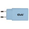 club3D CAC-3022 USB nabíječka, USB Power Delivery (USB-PD) , USB-C® zástrčka, 30 W, Power Delivery 3.0, modrá