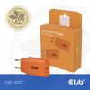 club3D CAC-3023 USB nabíječka, USB-C® zástrčka, 30 W, Power Delivery 3.0, oranžová