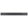 Renkforce RF-6627278 USB Hub 10 portů USB-A USB 3.2 Gen2 10 GBit/s pro průmyslové použití, možnost montáže do stojanu, kovový ukazatel černá 483 mm (19) Rack