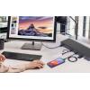 Renkforce RF-6627278 USB Hub 10 portů USB-A USB 3.2 Gen2 10 GBit/s pro průmyslové použití, možnost montáže do stojanu, kovový ukazatel černá 483 mm (19) Rack
