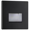Paulmann 41308 Edge LED vestavné nástěnné svítidlo, LED, LED, černá (matná), sada 4 ks