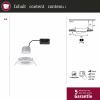 Paulmann 41307 Nova Coin vestavné svítidlo, LED, LED, 24 W, bílá (matná), sada 4 ks