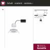 Paulmann 41306 Nova vestavné svítidlo, LED, LED, 18 W, bílá, sada 3 ks