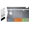 Paulmann 41304 sada lištových svítidel (230 V) URail LED 9 W LED černá (matná)