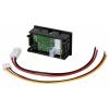 TRU COMPONENTS TC-AMVL4D-RED/BLUE digitální panelový měřič