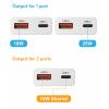 VOLTCRAFT UC-1C1A25W01 USB nabíječka 25 W 1x USB A , 1x USB-C® Rychlé nabíjení, Power Delivery 3.0 bílá GaN
