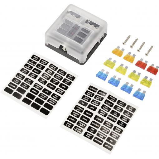 TRU COMPONENTS TC-13473376 Jistič 1 ks TC-13473376 5 A, 10 A, 15 A, 20 A