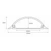 Sygonix SY-6737518 kabelová lišta (d x š x v) 1000 x 67 x 20 mm 1 ks bílá