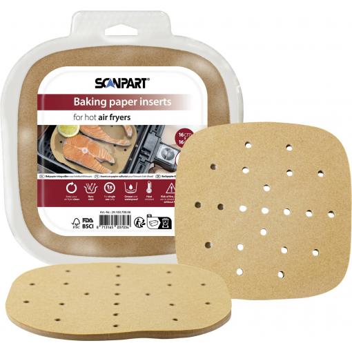 ScanPart 2910070006 Horkovzdušná fritéza perf. 16 x 16 cm