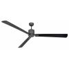 CasaFan ECO NEO III 180-4 BG-SW/TK WiFi Flügel Schwarz/Teak stropní ventilátor 28 W (Ø x v) 180 cm x 360 mm čedičově šedá s dálkovým ovládáním, s časovačem,