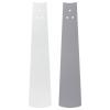 CasaFan ECO NEO III 132 BN-WE/LG WiFi Flügel Weiß/Lichtgrau stropní ventilátor 27 W (Ø x v) 132 cm x 360 mm chrom (kartáčovaný) s dálkovým ovládáním, s