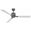 CasaFan ECO NEO III 132 BG-WN/SI WiFi Flügel Wenge/silber stropní ventilátor 27 W (Ø x v) 132 cm x 360 mm čedičově šedá s dálkovým ovládáním, s časovačem,