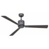CasaFan ECO NEO III 132 BG-WN/SI WiFi Flügel Wenge/silber stropní ventilátor 27 W (Ø x v) 132 cm x 360 mm čedičově šedá s dálkovým ovládáním, s časovačem,