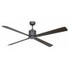 CasaFan ECO NEO III 152 BG-NB/KI Flügel WiFi Nussbaum/Kirsche stropní ventilátor 27 W (Ø x v) 152 cm x 360 mm čedičově šedá s dálkovým ovládáním, s časovačem,