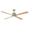 CasaFan ECO NEO III 152 MA-AH/BU WiFi Flügel Ahorn/Buche stropní ventilátor 27 W (Ø x v) 152 cm x 360 mm starožitná mosaz s dálkovým ovládáním, s časovačem,