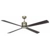 CasaFan ECO NEO III 152 MA-NB/KI WiFi Flügel Nussbaum/Kirsche stropní ventilátor 27 W (Ø x v) 152 cm x 360 mm starožitná mosaz s dálkovým ovládáním, s