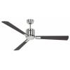 CasaFan ECO NEO III 132 BN-WN/SI WiFi Flügel Wenge/silber stropní ventilátor 27 W (Ø x v) 132 cm x 360 mm chrom (kartáčovaný) s dálkovým ovládáním, s