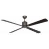 CasaFan ECO NEO III 152 BZ-NB/KI WiFi Flügel Nussbaum/Kirsche stropní ventilátor 27 W (Ø x v) 152 cm x 360 mm bronzová s dálkovým ovládáním, s časovačem,