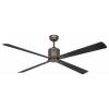 CasaFan ECO NEO III 152 BZ-WN/SI WiFi Flügel Wenge/silber stropní ventilátor 27 W (Ø x v) 152 cm x 360 mm bronzová s dálkovým ovládáním, s časovačem, vhodný i