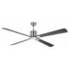 CasaFan ECO NEO III 152 BN-NB/KI WiFi Flügel Nussbaum/Kirsche stropní ventilátor 27 W (Ø x v) 152 cm x 360 mm chrom (kartáčovaný) s dálkovým ovládáním, s