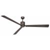 CasaFan ECO NEO III 180-4 BZ-NB/KI WiFi Flügel Nussbaum/Kirsche stropní ventilátor 28 W (Ø x v) 180 cm x 360 mm bronzová s dálkovým ovládáním, s časovačem,