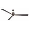 CasaFan ECO NEO III 180-4 BZ-WN/SI WiFi Flügel Wenge/silber stropní ventilátor 28 W (Ø x v) 180 cm x 360 mm bronzová s dálkovým ovládáním, s časovačem, vhodný