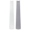 CasaFan ECO NEO III 180-4 BN-WE/LG WiFi Flügel Weiß/Lichtgrau stropní ventilátor 28 W (Ø x v) 180 cm x 360 mm chrom (kartáčovaný) s dálkovým ovládáním, s