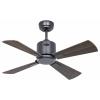 CasaFan ECO NEO III 92 BG-NB/KI WiFi Flügel Nussbaum/Kirsche stropní ventilátor 12 W (Ø x v) 92 cm x 360 mm čedičově šedá s dálkovým ovládáním, s časovačem,