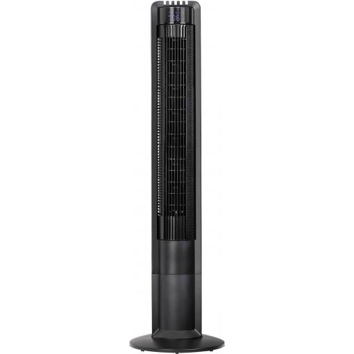 CasaFan Airos Eco Tower SW sloupový ventilátor 30 W (Ø x v) 18 cm x 1090 mm černá s dálkovým ovládáním