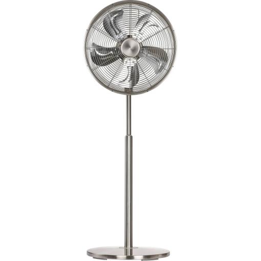 CasaFan Airos Eco Classic SV stojanový ventilátor 18 W (Ø x v) 46 cm x 1200 mm chrom (kartáčovaný) s časovačem